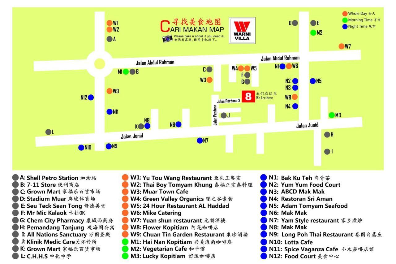 Warni 8 Whole Or Homestay
